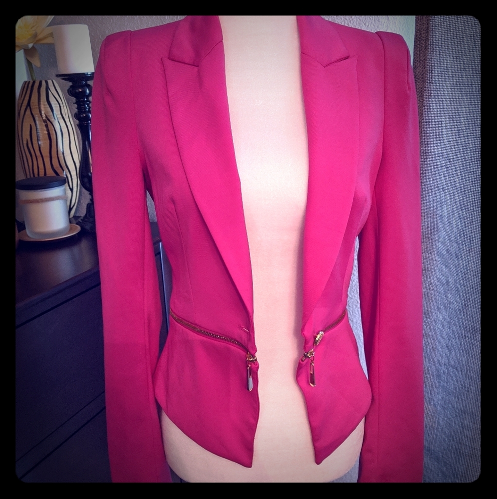 Pretty pink blazer